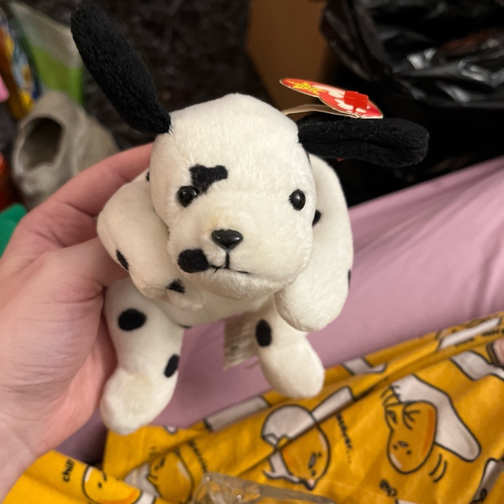 Ty Beanie Babies Dotty the Dalmatian Mint Condition Retired